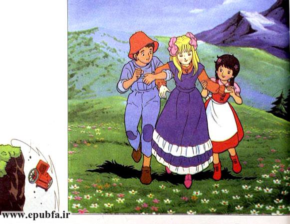 یک روز، پیتر، صندلی چرخدار کلارا را به دره پرت کرد.